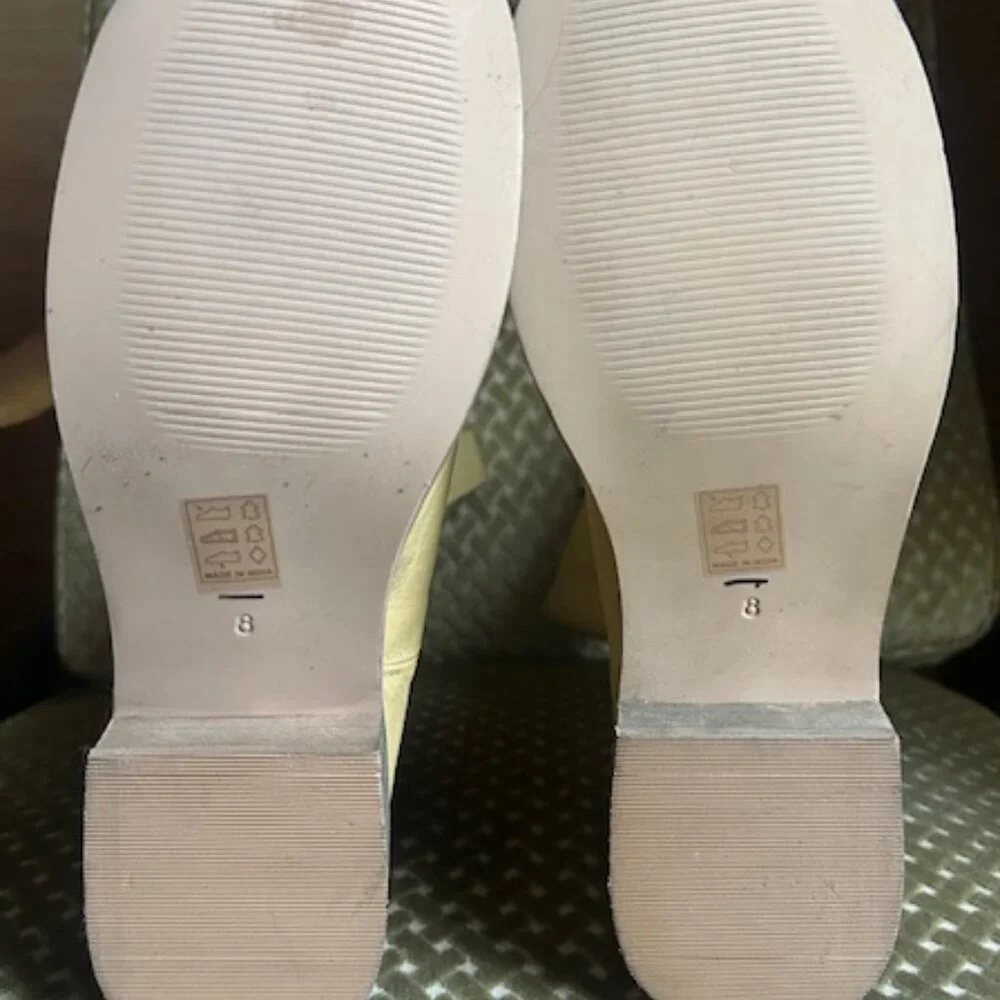 Urban Outfitters Tall Tan Lush Leather Slouch Pull On Boots - Picture 9 of 16